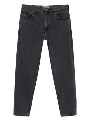 Jeansy Straight Leg PULL&BEAR czarny