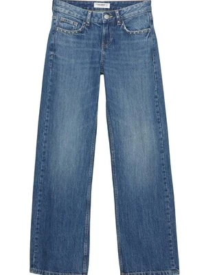 Jeansy Straight Leg PULL&BEAR niebieski denim