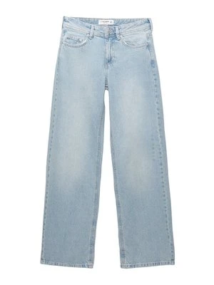 Jeansy Straight Leg PULL&BEAR jasnoniebieski denim