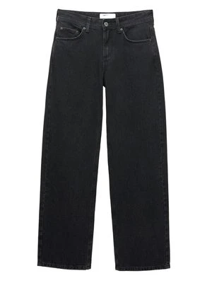 Jeansy Straight Leg PULL&BEAR czarny