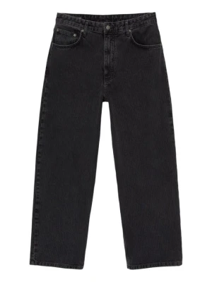 Jeansy Straight Leg PULL&BEAR ciemnoszary