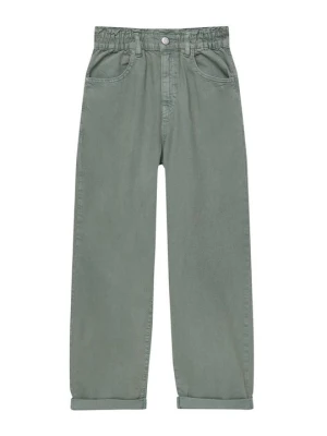 Jeansy Straight Leg PULL&BEAR zielony