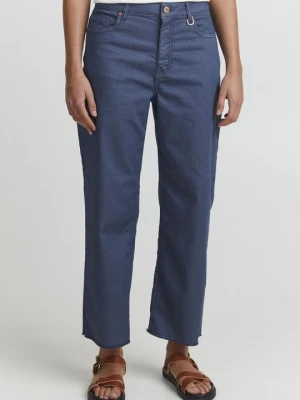 Jeansy Straight Leg PULZ niebieski