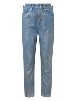 Jeansy Straight Leg QS bleached denim