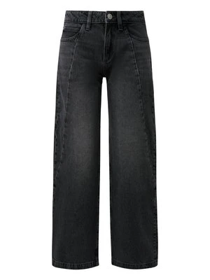 Jeansy Straight Leg QS szary