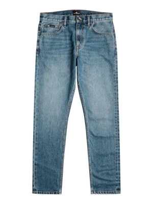 Jeansy Straight Leg Quiksilver niebieski