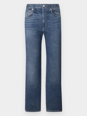 Jeansy Straight Leg rag & bone niebieski