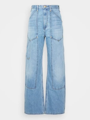 Jeansy Straight Leg RE/DONE bleached denim