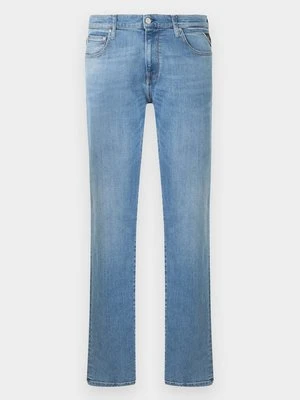Jeansy Straight Leg Replay jasnoniebieski denim