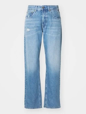 Jeansy Straight Leg Replay jasnoniebieski denim