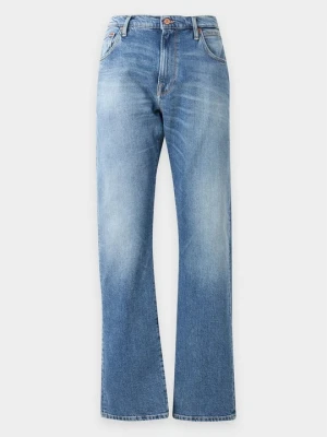 Jeansy Straight Leg Replay niebieski denim