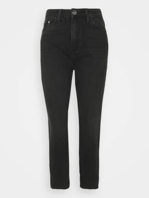 Jeansy Straight Leg River Island czarny