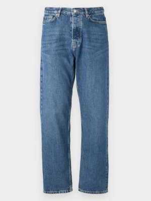Jeansy Straight Leg Samsøe Samsøe niebieski denim