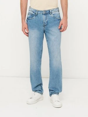 Jeansy Straight Leg Scotch & Soda granatowy