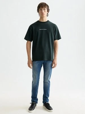 Jeansy Straight Leg Scotch & Soda niebieski