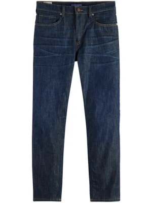 Jeansy Straight Leg Scotch & Soda niebieski