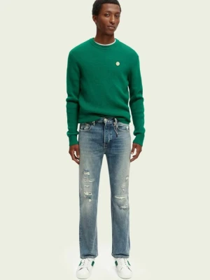 Jeansy Straight Leg Scotch & Soda niebieski