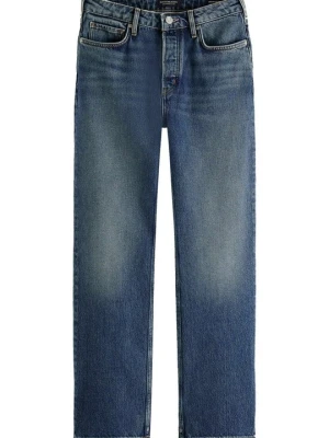 Jeansy Straight Leg Scotch & Soda niebieski