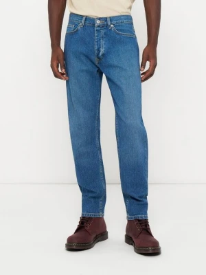 Jeansy Straight Leg Selected ciemnoniebieski denim