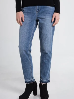 Jeansy Straight Leg SET niebieski