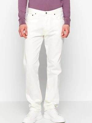 Jeansy Straight Leg Sisley mleczny