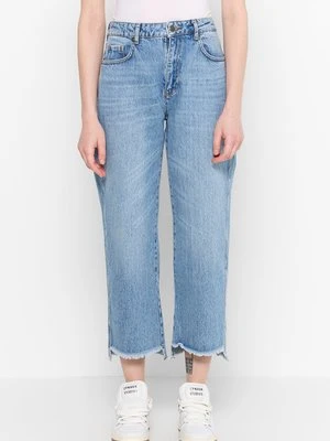 Jeansy Straight Leg Sisley jasnoniebieski
