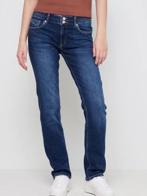 Jeansy Straight Leg Softinos niebieski