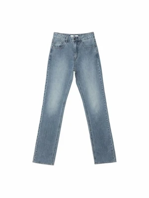 Jeansy Straight Leg Stradivarius niebieski denim
