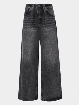 Jeansy Straight Leg The Ragged Priest czarny