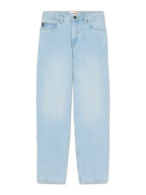 Jeansy Straight Leg Timberland niebieski