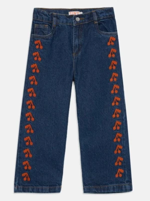 Jeansy Straight Leg TINYCOTTONS granatowy