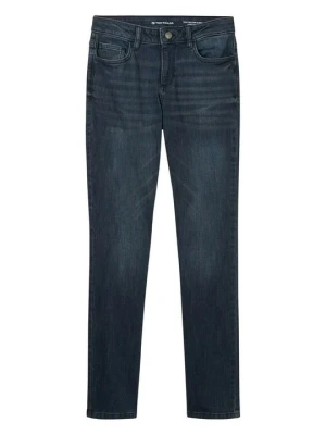 Jeansy Straight Leg Tom Tailor ciemnoniebieski
