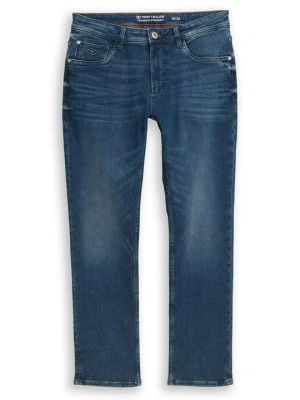 Jeansy Straight Leg Tom Tailor ciemnoniebieski