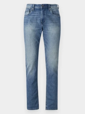 Jeansy Straight Leg Tom Tailor granatowy