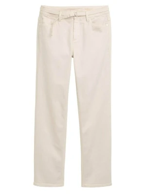 Jeansy Straight Leg Tom Tailor mleczny