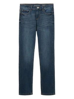 Jeansy Straight Leg Tom Tailor niebieski denim