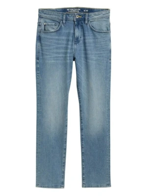 Jeansy Straight Leg Tom Tailor niebieski denim