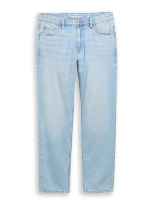 Jeansy Straight Leg Tom Tailor niebieski denim