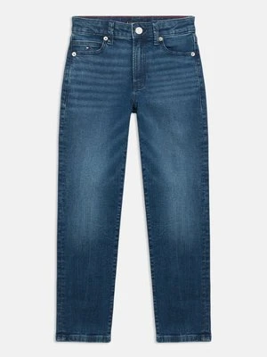 Jeansy Straight Leg Tommy Hilfiger ciemnoniebieski