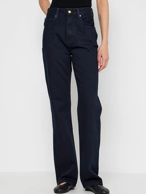 Jeansy Straight Leg Tommy Hilfiger granatowy