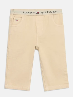 Jeansy Straight Leg Tommy Hilfiger beżowy