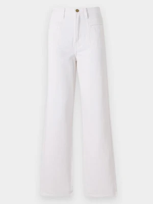 Jeansy Straight Leg Tommy Hilfiger biały