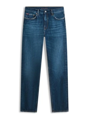 Jeansy Straight Leg Tommy Hilfiger ciemnoniebieski