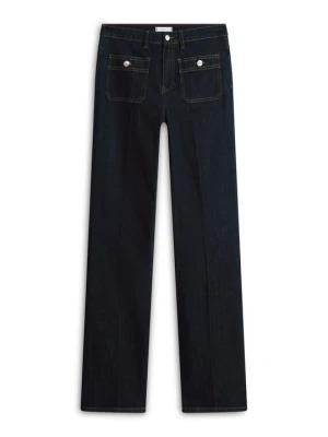 Jeansy Straight Leg Tommy Hilfiger ciemnoniebieski
