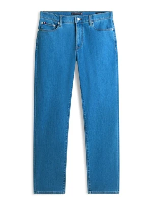 Jeansy Straight Leg Tommy Hilfiger granatowy