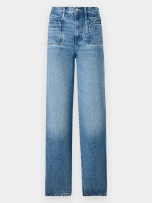 Jeansy Straight Leg Tommy Hilfiger niebieski denim