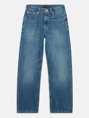 Jeansy Straight Leg Tommy Hilfiger niebieski denim