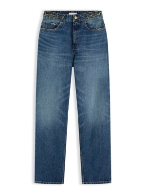 Jeansy Straight Leg Tommy Hilfiger niebieski denim