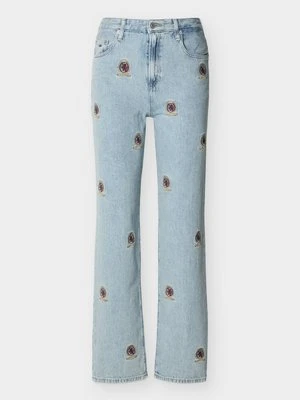 Jeansy Straight Leg Tommy Jeans jasnoniebieski denim