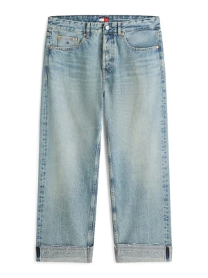 Jeansy Straight Leg Tommy Jeans jasnoniebieski denim